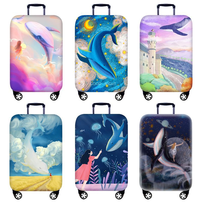 Travel Accessories Brand - Penutup Pelindung Bagasi Perjalanan Tebal Merek