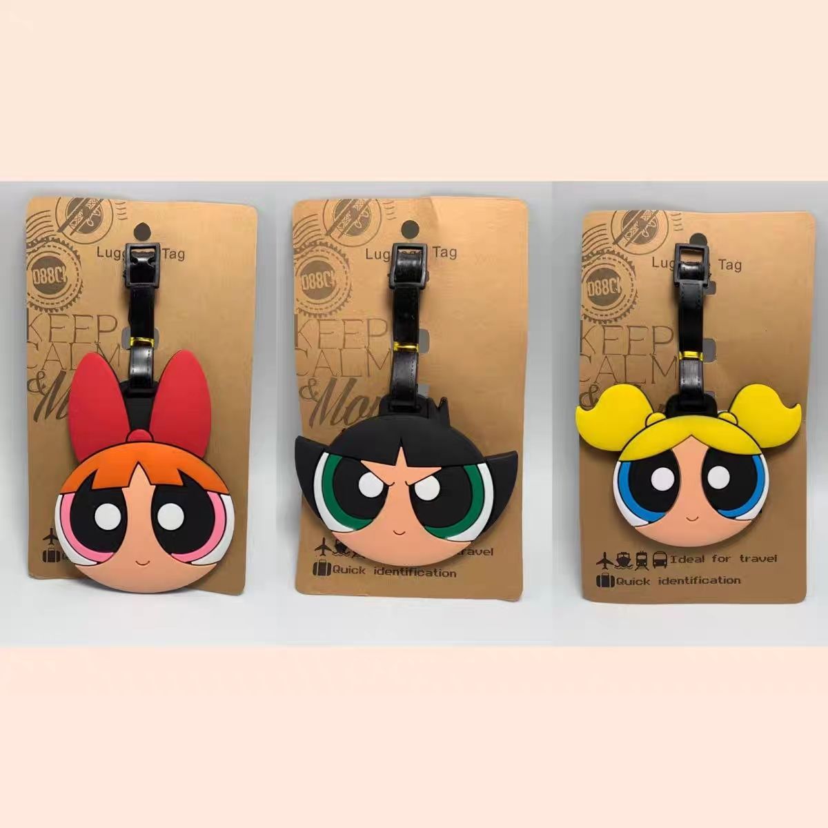 Travel Accessories Deals - Gantungan Tas Anime The Powerpuff Girls,