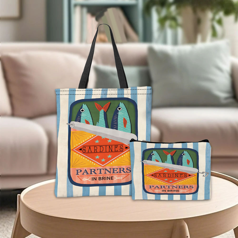 Travel Accessories Bag - Tas Tangan Grafis Sardine Partners Tas