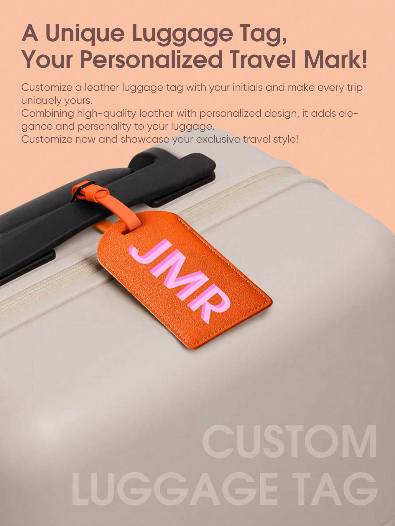 Tag Bagasi Inisial Pribadi Hur - Travel Accessories Bag ulasan dan harga