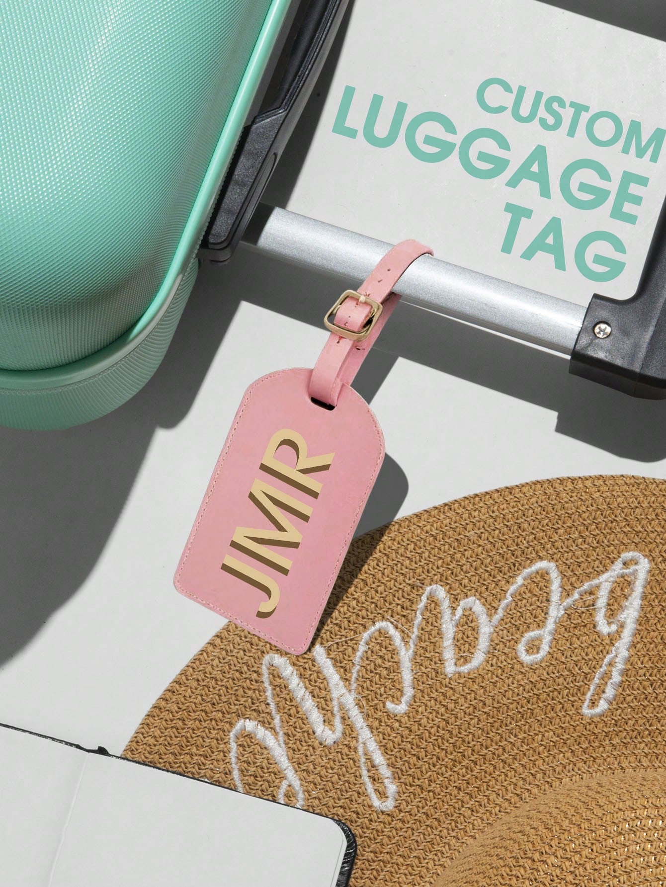Tag Bagasi Inisial Pribadi Hur - Travel Accessories Bag ulasan dan harga