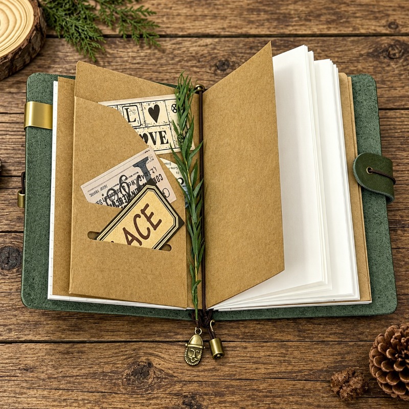 Buku Catatan Perjalanan Kulit  - Travel Notebook Journal ulasan dan harga