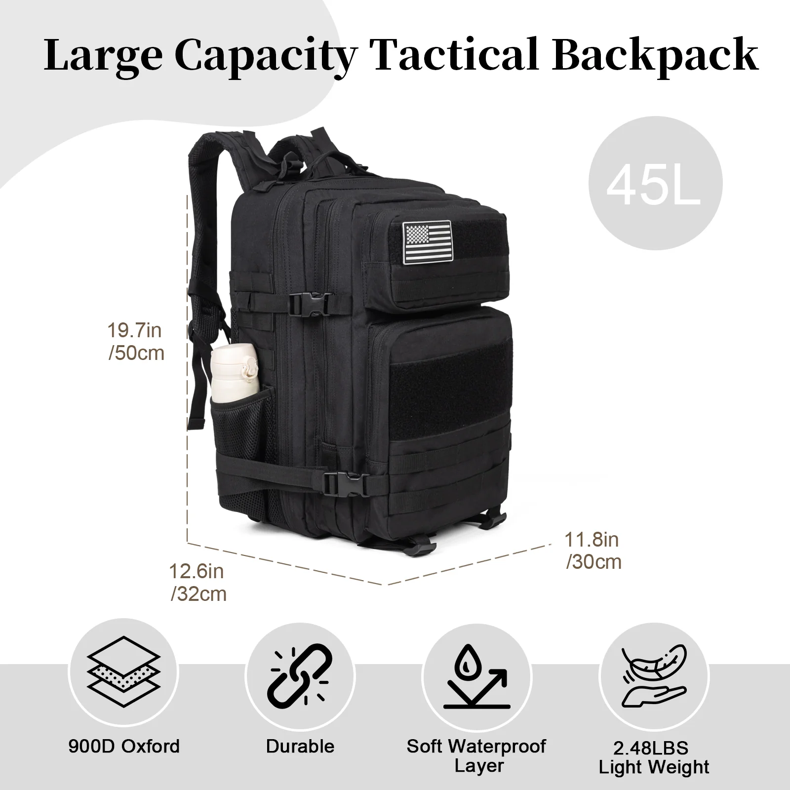 Ransel Taktis Militer 60L untu - Travel Packing Accessories ulasan dan harga