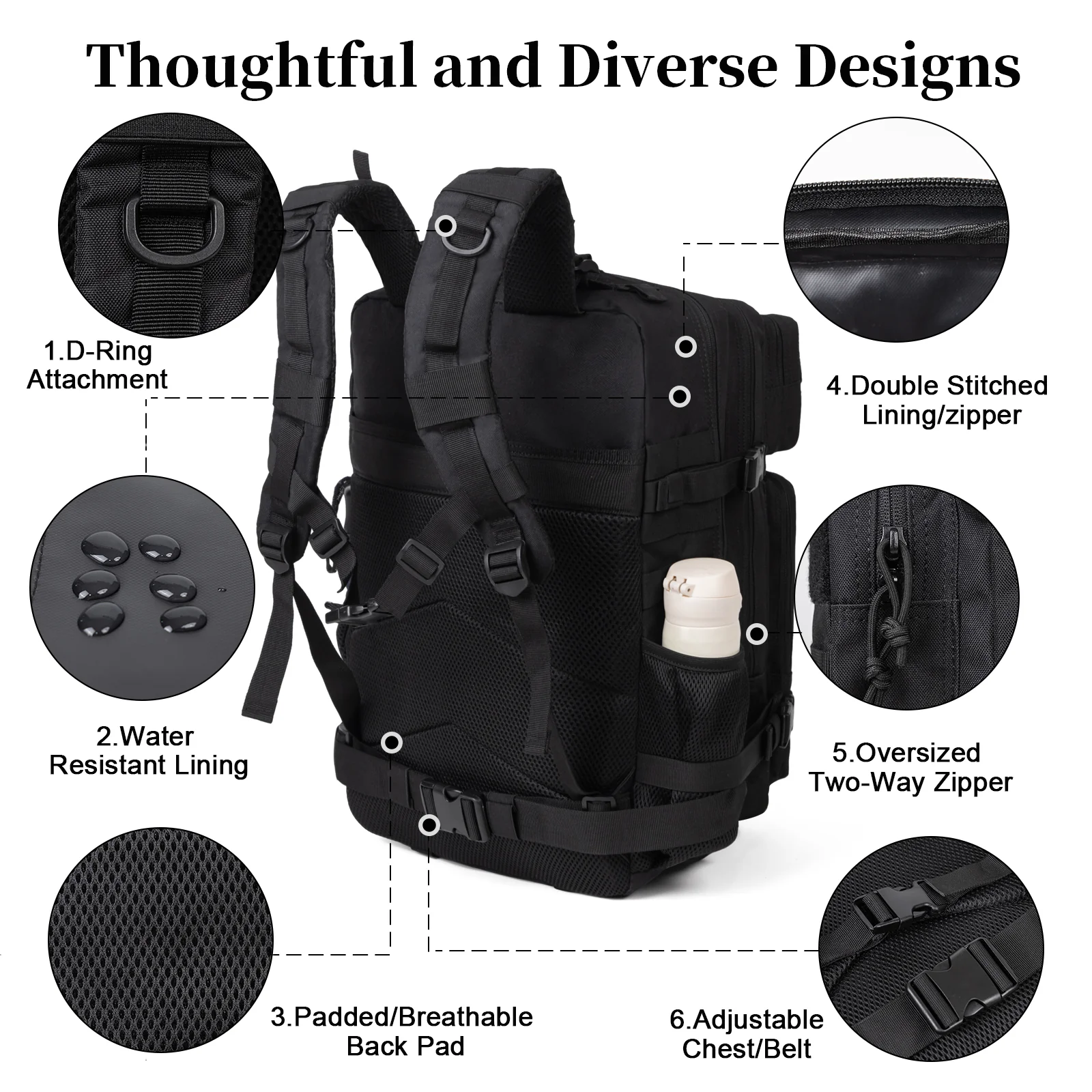 Ransel Taktis Militer 60L untu - Travel Packing Accessories ulasan dan harga