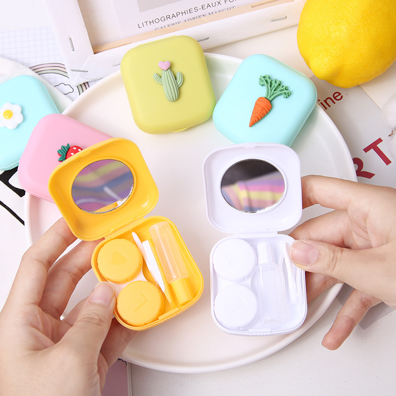 Casing Lensa Kontak Mini Wadah - Travel Video Accessories ulasan dan harga