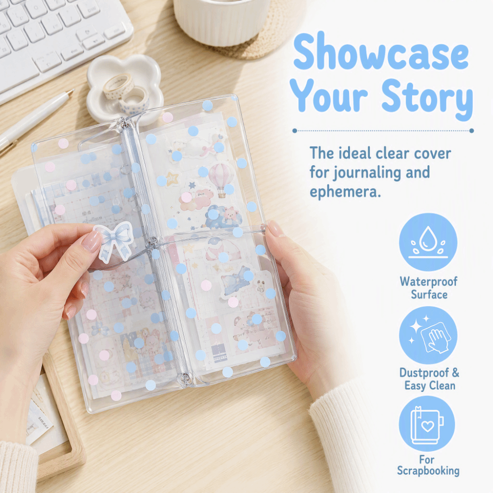 Sampul Buku Catatan PVC TN yan - Travel Notebook Journal ulasan dan harga