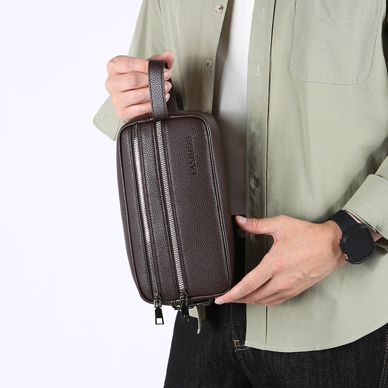 Tas Clutch Pria Vintage dengan - Travel Accessories Bag For Men ulasan dan harga