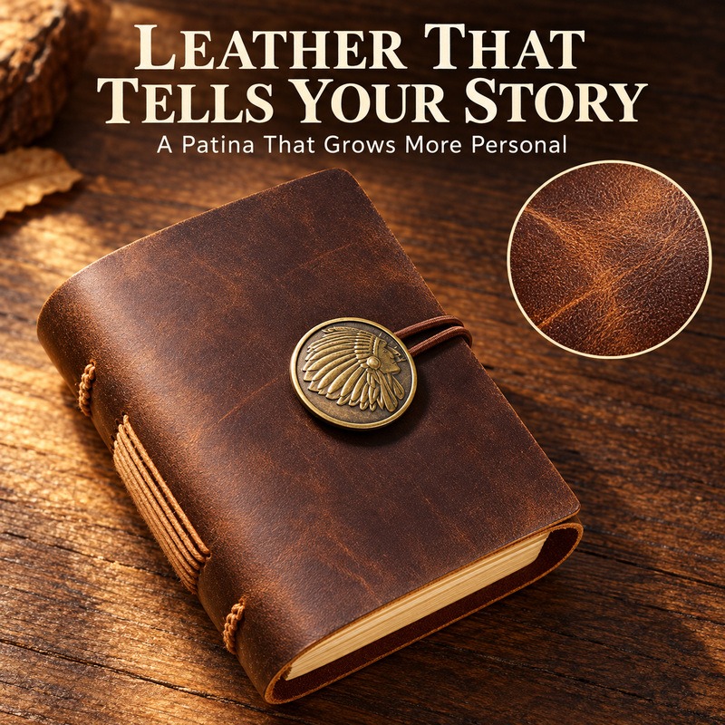 Buku Catatan Perjalanan Kulit  - Travel Notebook Journal ulasan dan harga