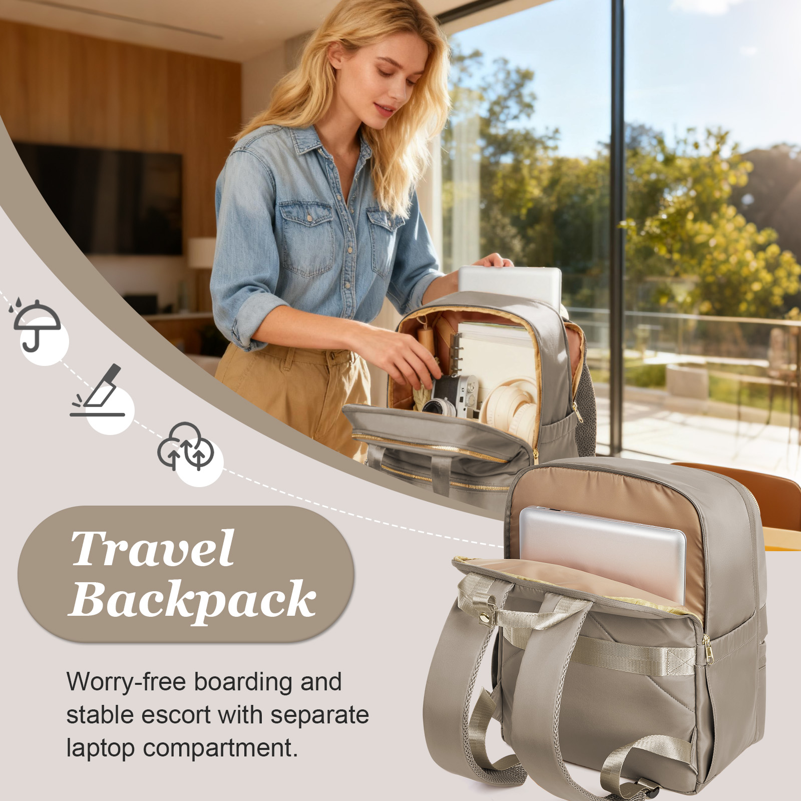 Ryanair 40x30x20 Tas Ransel Pe - Travel Packing Accessories ulasan dan harga
