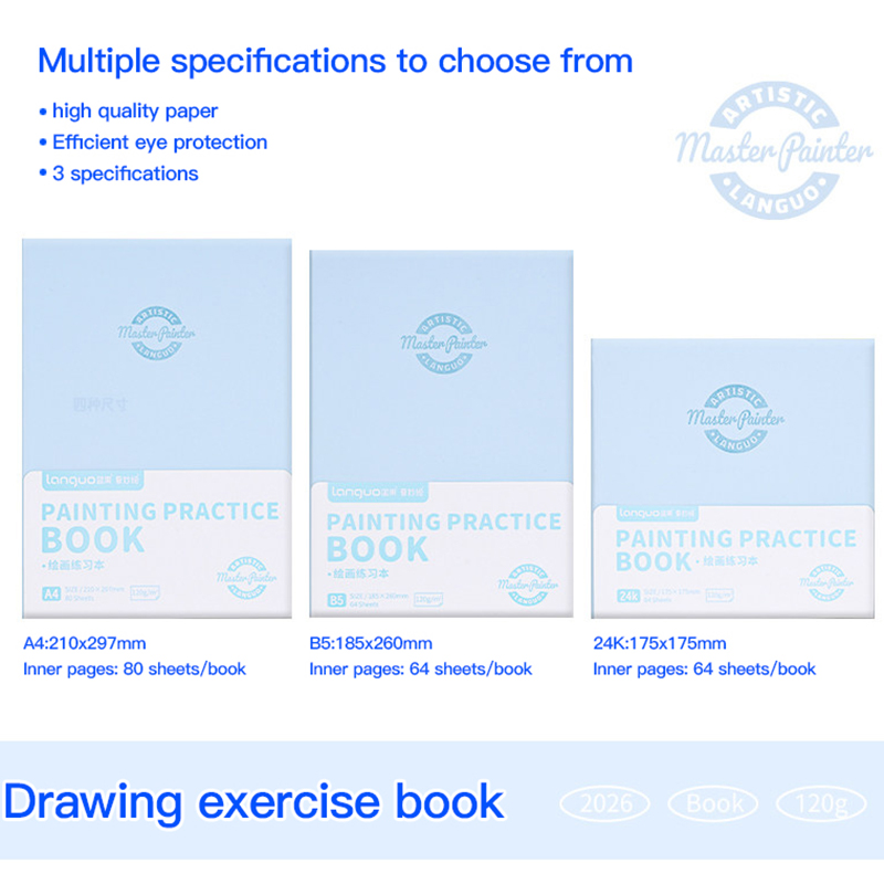 Buku Gambar Saku LANGUO A4 B5  - Travel Notebook Journal ulasan dan harga