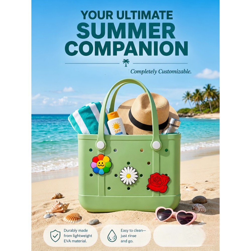 Tas Pantai Karet Ukuran Besar  - Travel Packing Accessories ulasan dan harga