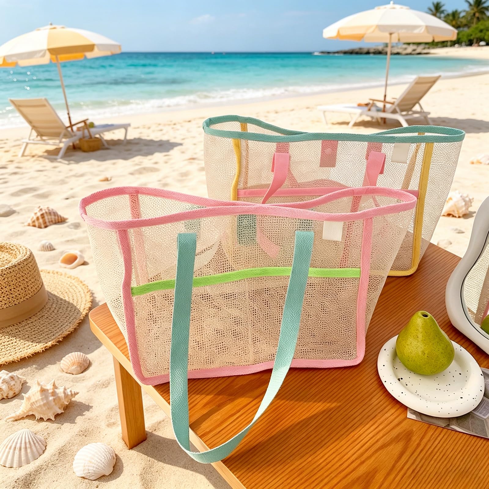 Tas Pantai untuk Wanita Tas Ji - Travel Accessories Bag ulasan dan harga
