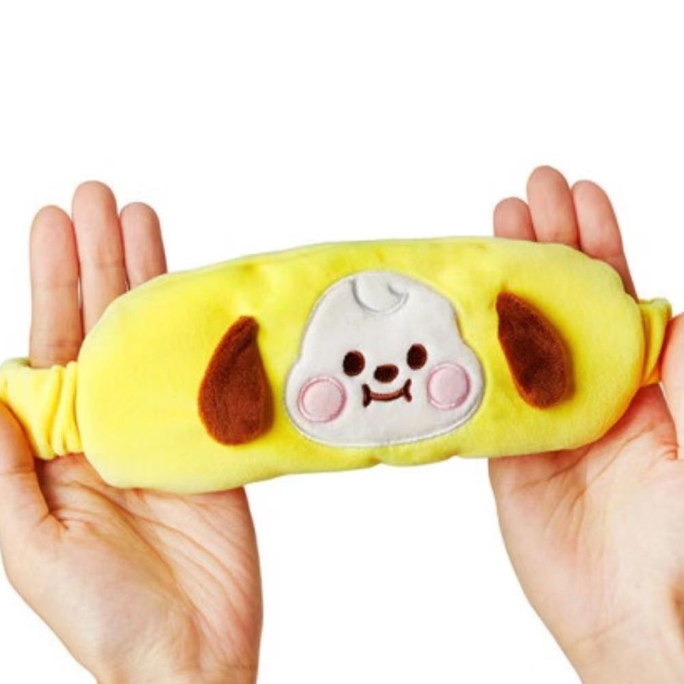 Masker mata boneka plush BT21  - Travel Accessories Deals ulasan dan harga