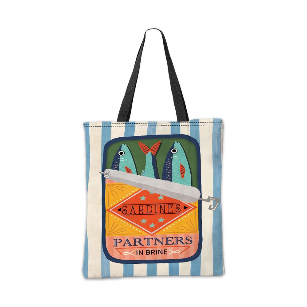 Tas Tangan Grafis Sardine Part - Travel Accessories Bag ulasan dan harga