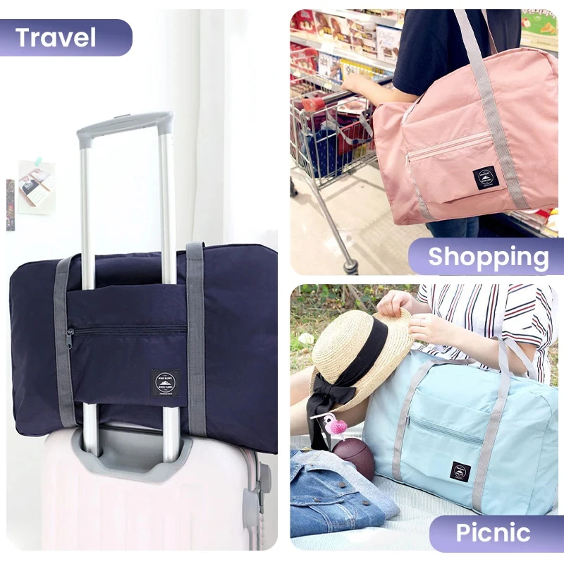 Tas Duffel Lipat untuk Perjala - Travel Packing Accessories ulasan dan harga