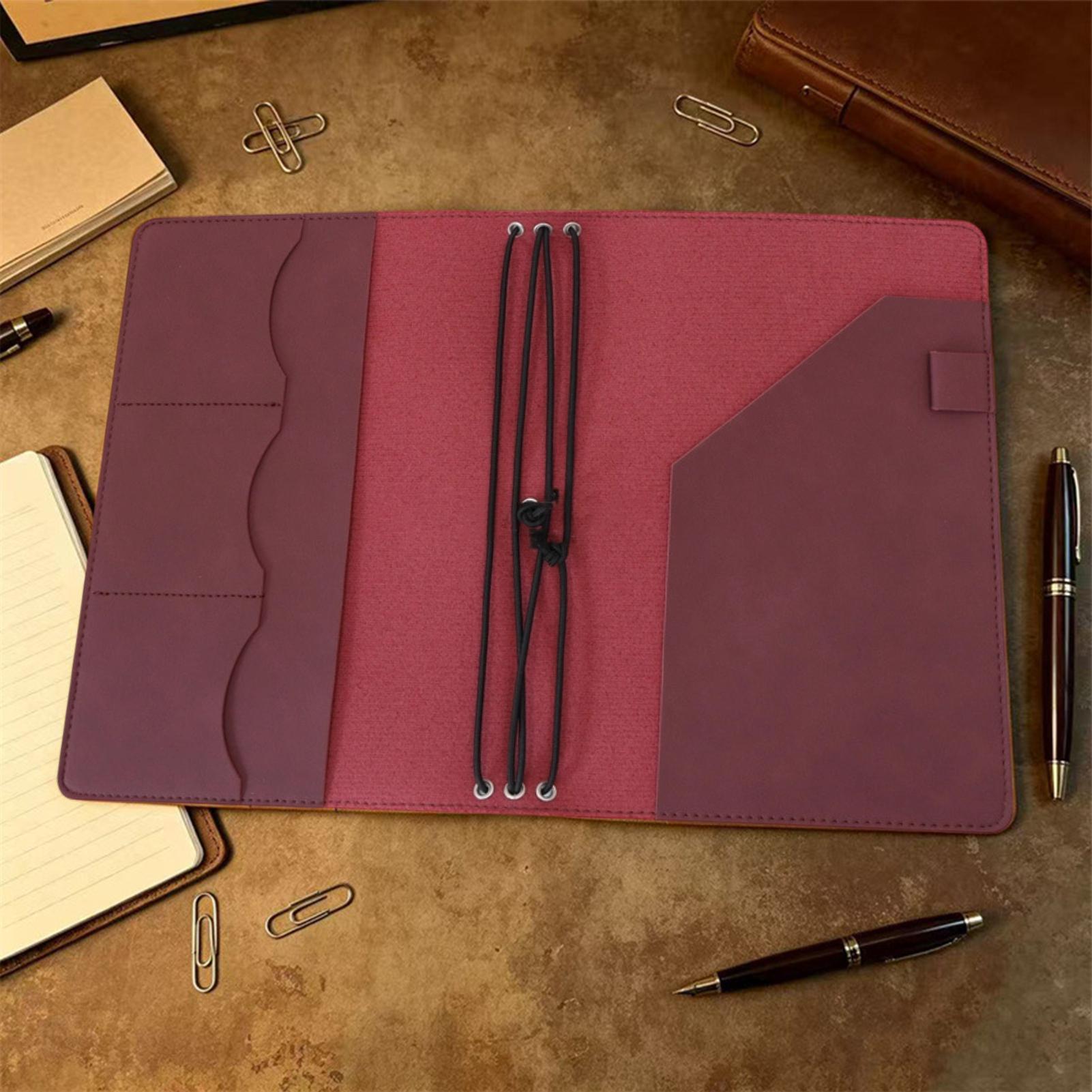 Sampul Jurnal A5, Bahan Kulit  - Travel Notebook Journal ulasan dan harga