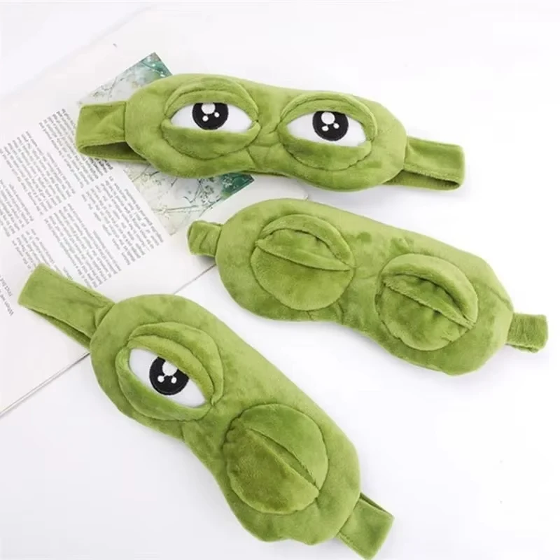 Masker Mata Berbentuk Katak Pe - Travel Accessories Deals ulasan dan harga