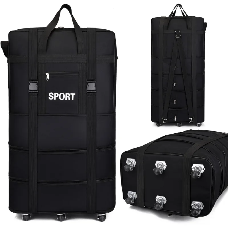 Tas kotak-kotak maskapai Plus  - Travel Accessories Bag For Men ulasan dan harga